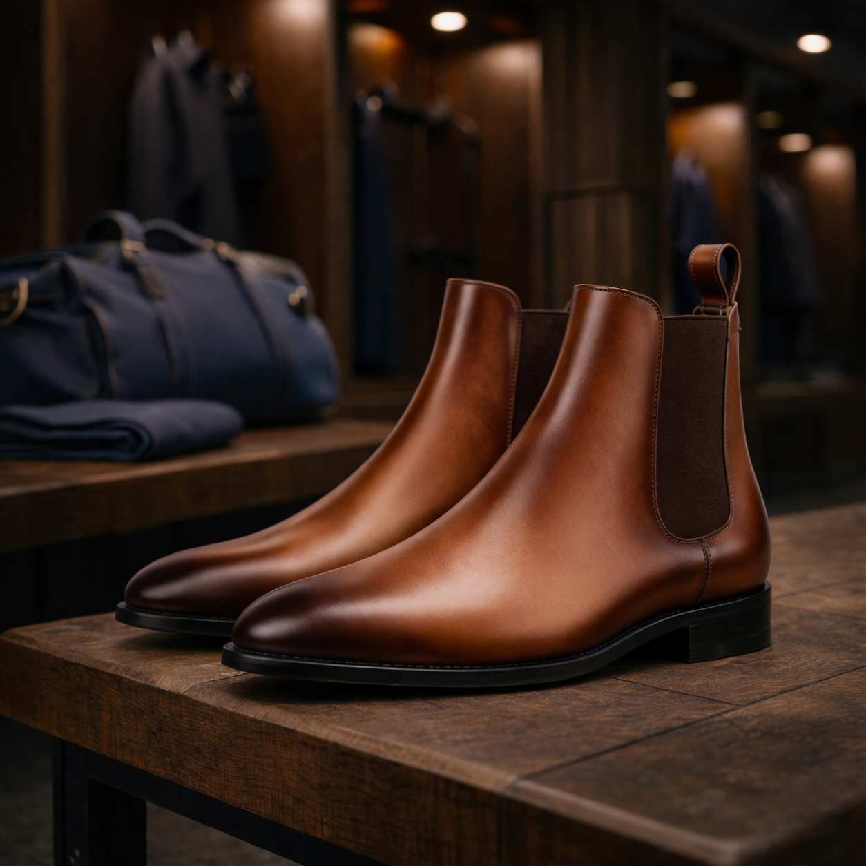 The Beckman – Burnished Cognac Chelsea - Palmer James Designs